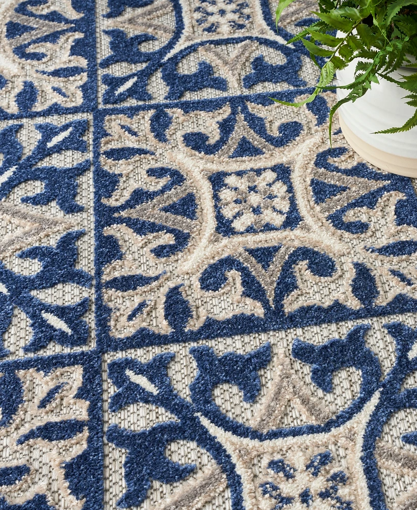 Nourison Home Aloha ALH34 7'10"x10'6" Area Rug