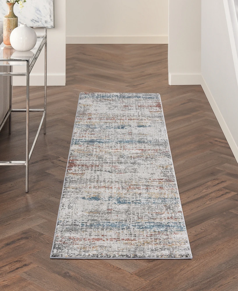 Nourison Home Rustic Textures RUS14 2'2"x7'6" Runner Area Rug