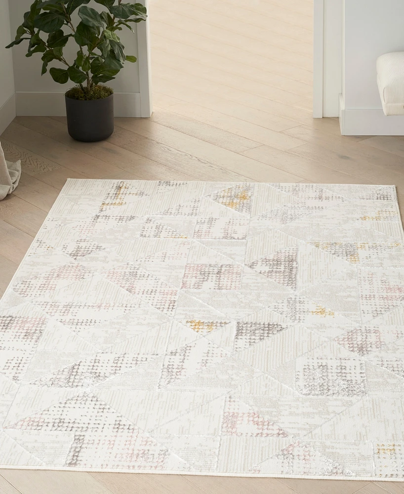 Nourison Home Glitz GLZ04 5'3"x7'3" Area Rug