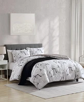 Closeout! Kenneth Cole New York Ink Wash Vine 3-Pc. Comforter Set, Twin