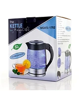 MegaChef 1.8 Quart Glass Electric Tea Kettle