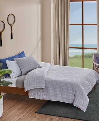 Lacoste Home Racquet Check 2-Pc. Comforter Set, Twin