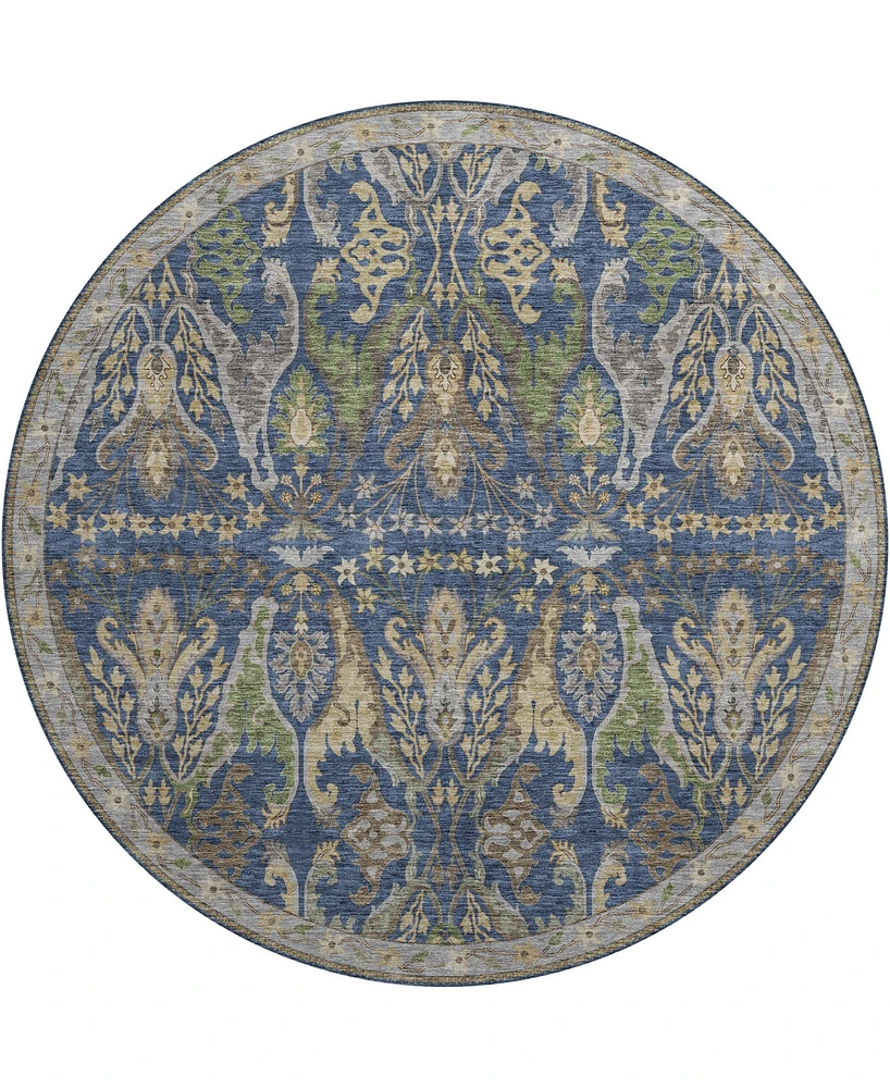 Dalyn Hatay Washable HY6 8'x8' Round Area Rug