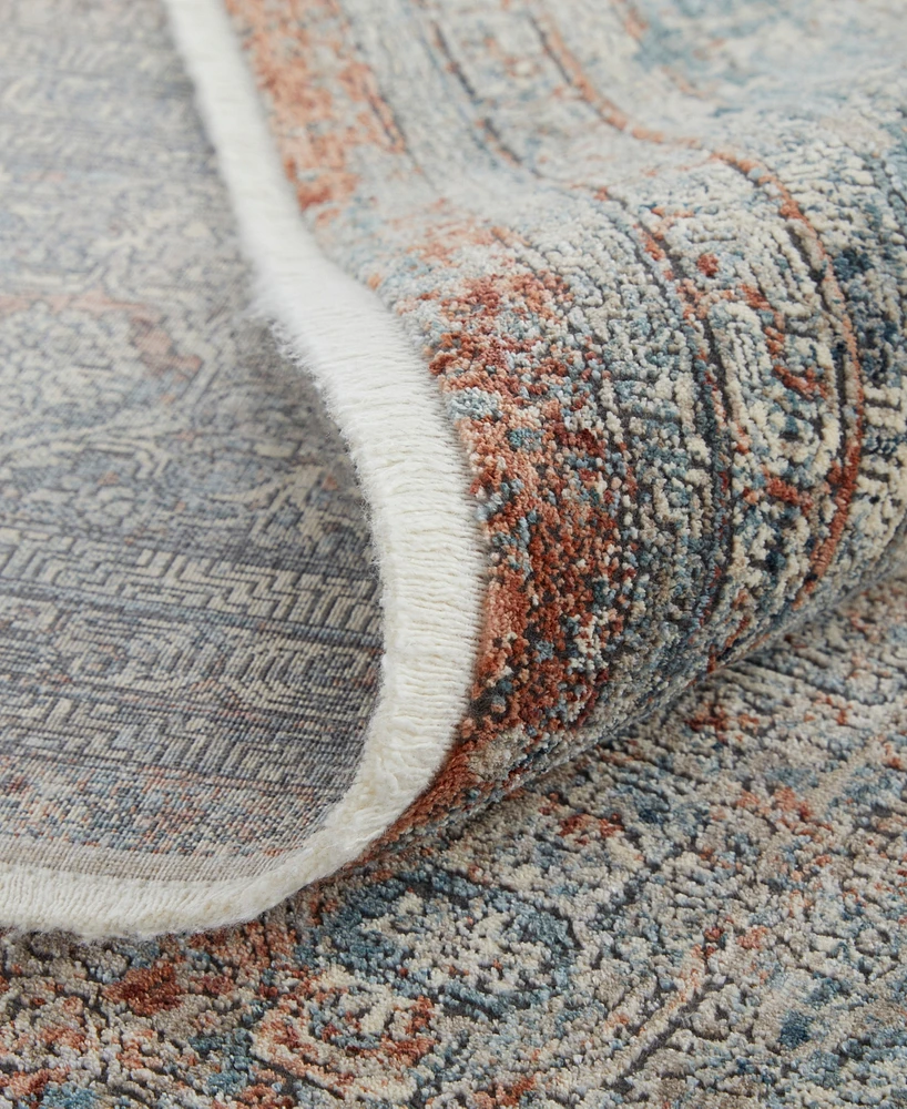 Feizy Marquette 39GVF 2'8"x10' Runner Area Rug