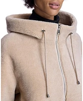 Julia & Stella by Maximilian Women's Sherpa Stadium Coat