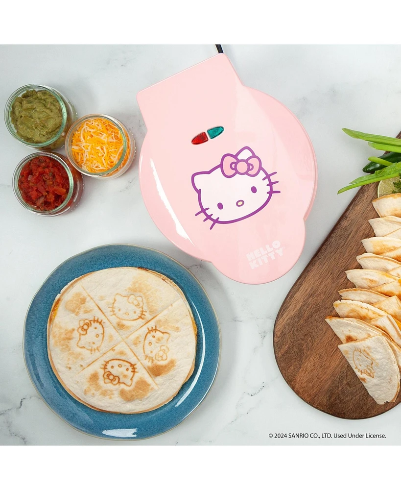 Uncanny Brands Hello Kitty Quesadilla Maker - Small Kitchen Appliance