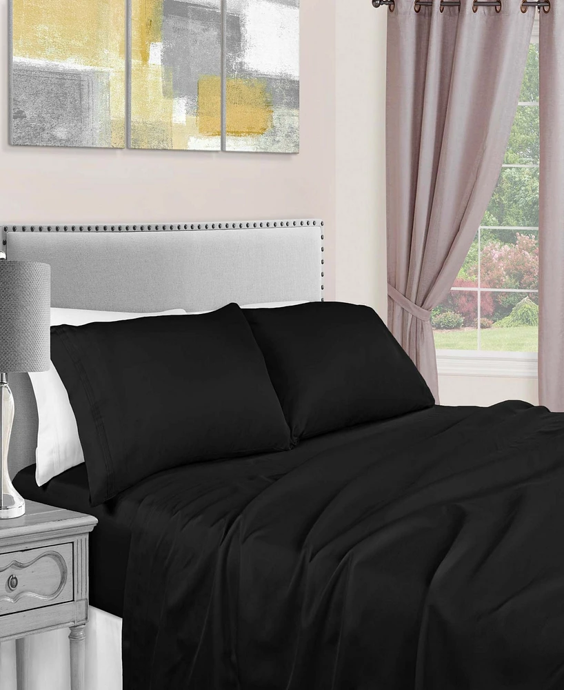 Superior 1500 Thread Count Egyptian Cotton Deep Pocket 4 Piece Sheet Set, California King