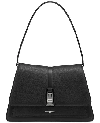Karl Lagerfeld Paris Mercerie Medium Leather Satchel