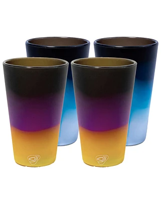 Pint Glasses: 4 pk - (2) Sun Storm & (2) Moon Beam