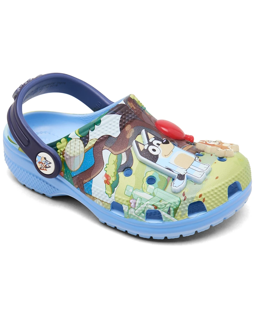 Crocs Toddler Kid's X Bluey Classic Clogs from Finish Line