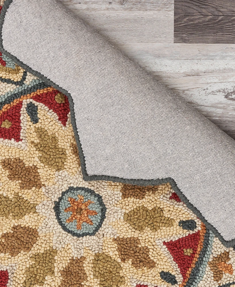 Lr Home Sweet Sinuo-103 6' x 6' Round Area Rug