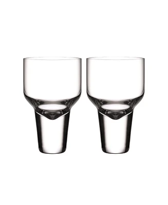 Nude Glass Gravity Small Cocktail Glasses, Set of 2