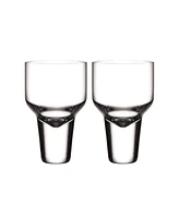 Nude Glass Gravity Small Cocktail Glasses, Set of 2