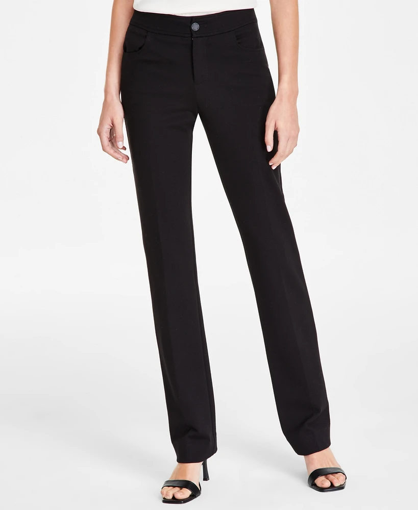 Anne Klein Petite Mid-Rise Pants