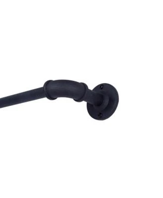 Kenney Bronn 3 4 Inch Decorative Curtain Rod For Room Darkening Privacy