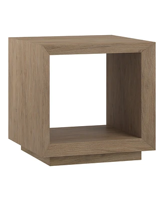 Hudson & Canal 22" Tannen Wide Rectangular Side Table