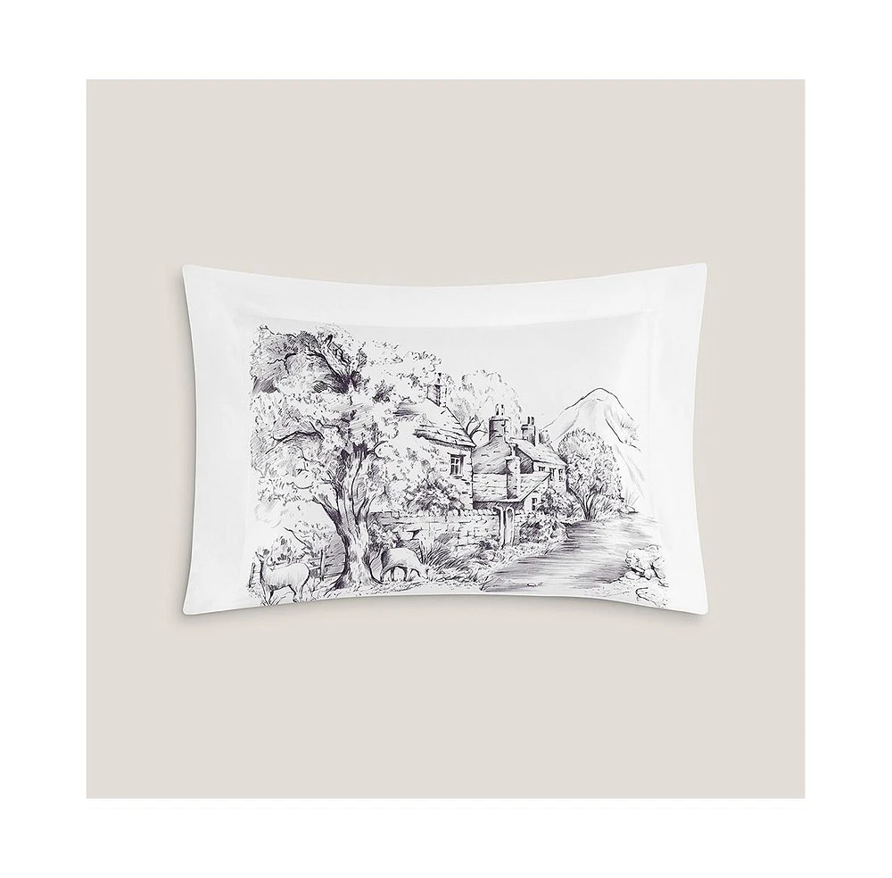 Togas Goranna Sham - Queen purple-white