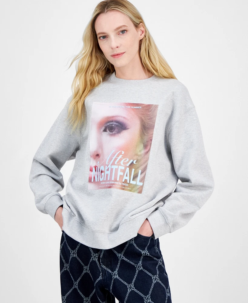 Hugo Women's After Nightfall Cotton Sweatshirt