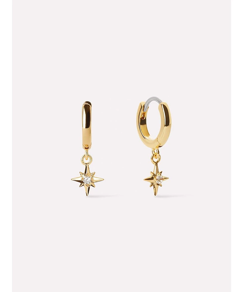 Ana Luisa - Star Hoop Earrings - Oshi