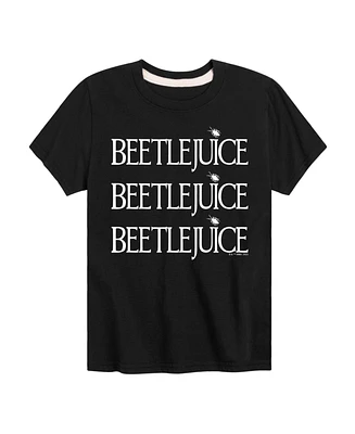 Beetlejuice Big Boys Logo Graphic Tee