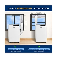SereneLife Portable Air Conditioner, 12000 Btu, Dehumidifier & Fan Modes