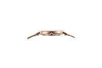 Woman Crystals Watch 32mm Dial Rose Gold Stainless Steel, Victoria Hyde