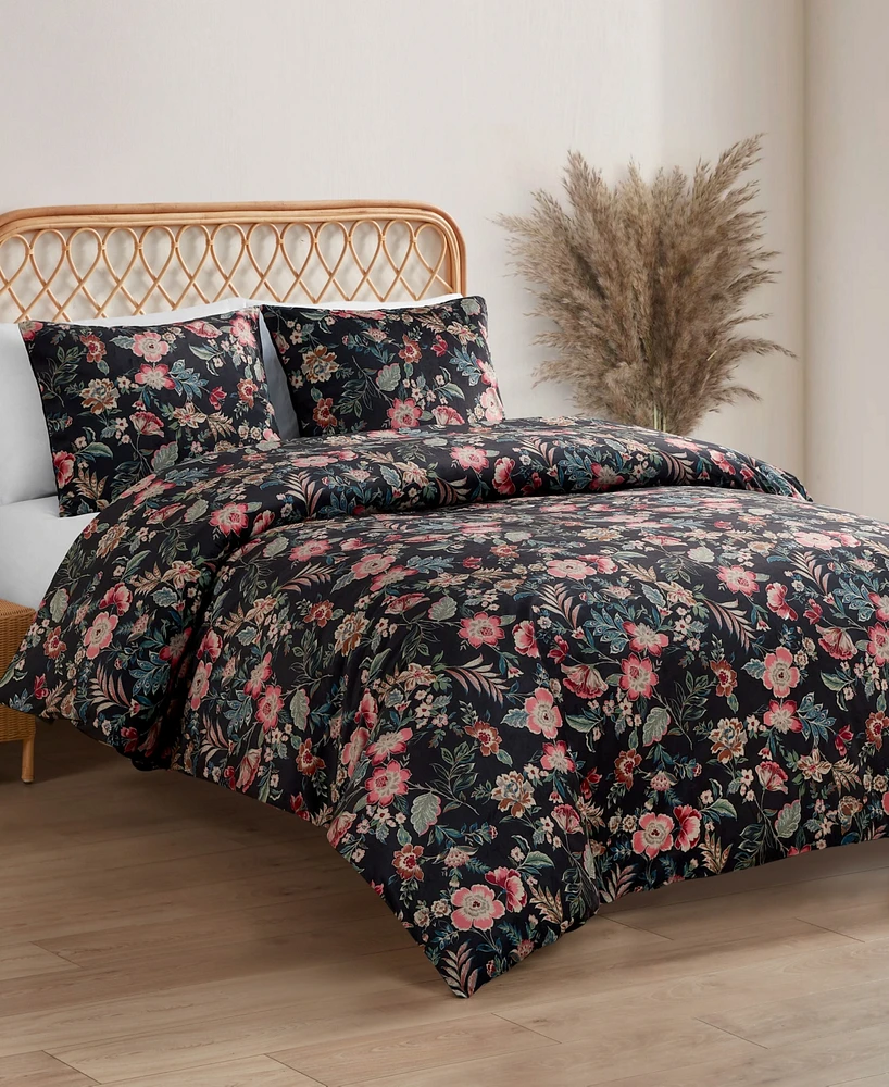 Jessica Simpson Arcadian Blooms 3-Pc. Comforter Set