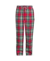 Lands' End Big & Tall Flannel Pajama Pants