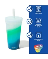Straw Tumbler 22oz: Mountain Air