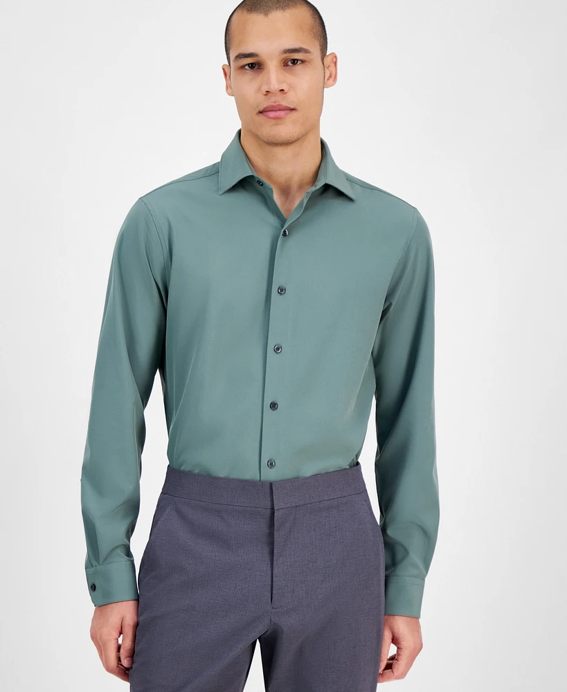 Alfani Men's Slim Fit 4-Way Stretch Dress Shirt