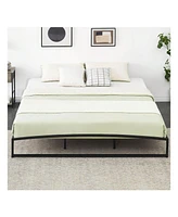 gaomon Bed Frame, 10 Inch Low Profile Platform Bed Frame, Heavy Duty Metal Full Size Bed, Mattress Foundation With Steel Slat Support, 10 Inch Height,