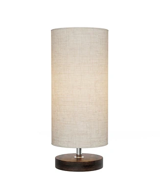 Lavish Home 12.25" Modern Led Cylinder Table Lamp