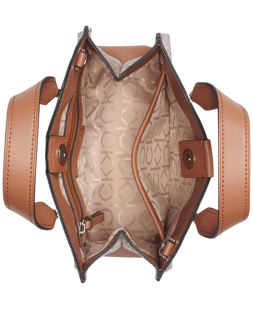 Calvin Klein Audrey Signature Convertible Crossbody