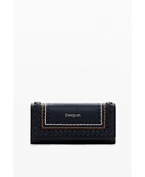 Desigual Women's Braided wallet with topstitching