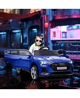 Aosom 12V Kids Electric Ride On Car, Licensed Audi E-tron with Seat