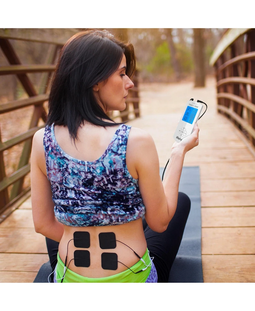 iReliev Premium Tens + Ems Pain Relief & Recovery System