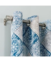 Lawson Global Medallion Print Room Darkening Grommet Curtain Panel