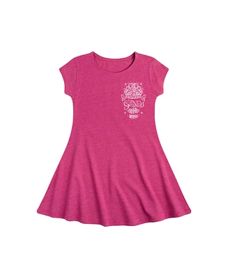 Wicked Big Girls Glinda Graphic Cap Sleeve Dress