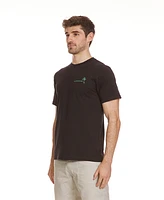 Quiksilver Men's Florida Palm Badge Short Sleeve T-Shirt