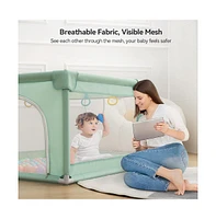 Comomy Small Baby Playpen Activity Center Play Yard Indoor Outdoor 36"x 36"