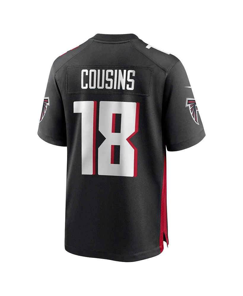Nike Men's Kirk Cousins Black Atlanta Falcons Alternate Game Player Jersey