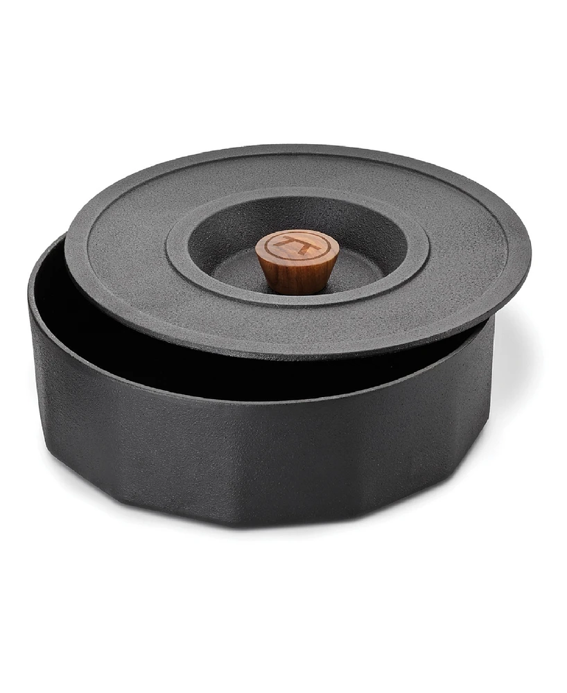 Outset Cast Iron 3-Quart Multi-Purpose Pot with Lid