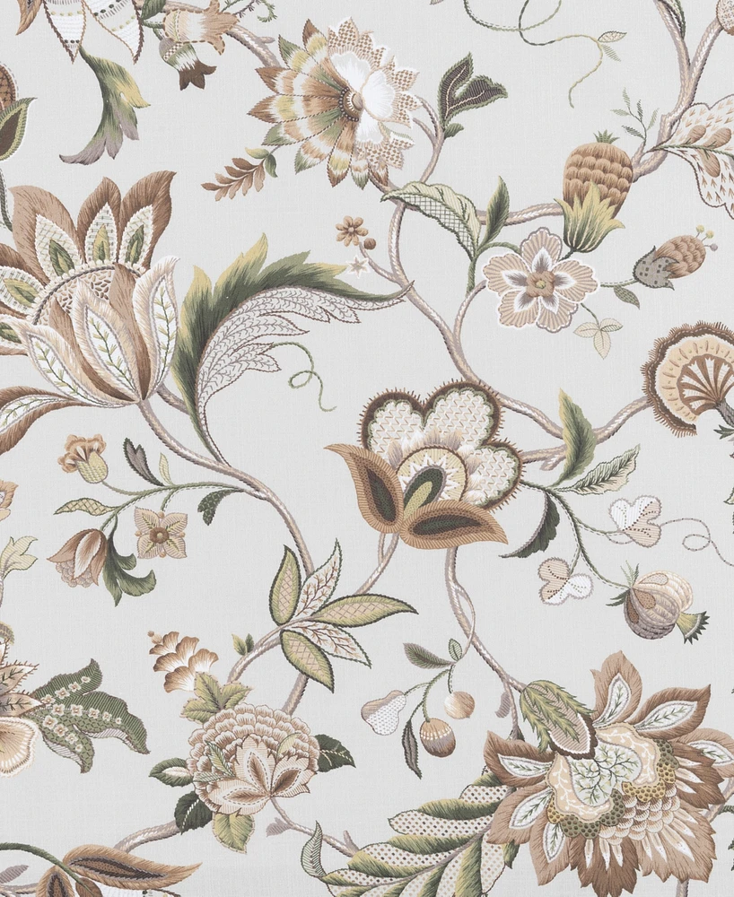 Rose Tree Esmeralda Tailored Window Valance, 80" x 17"