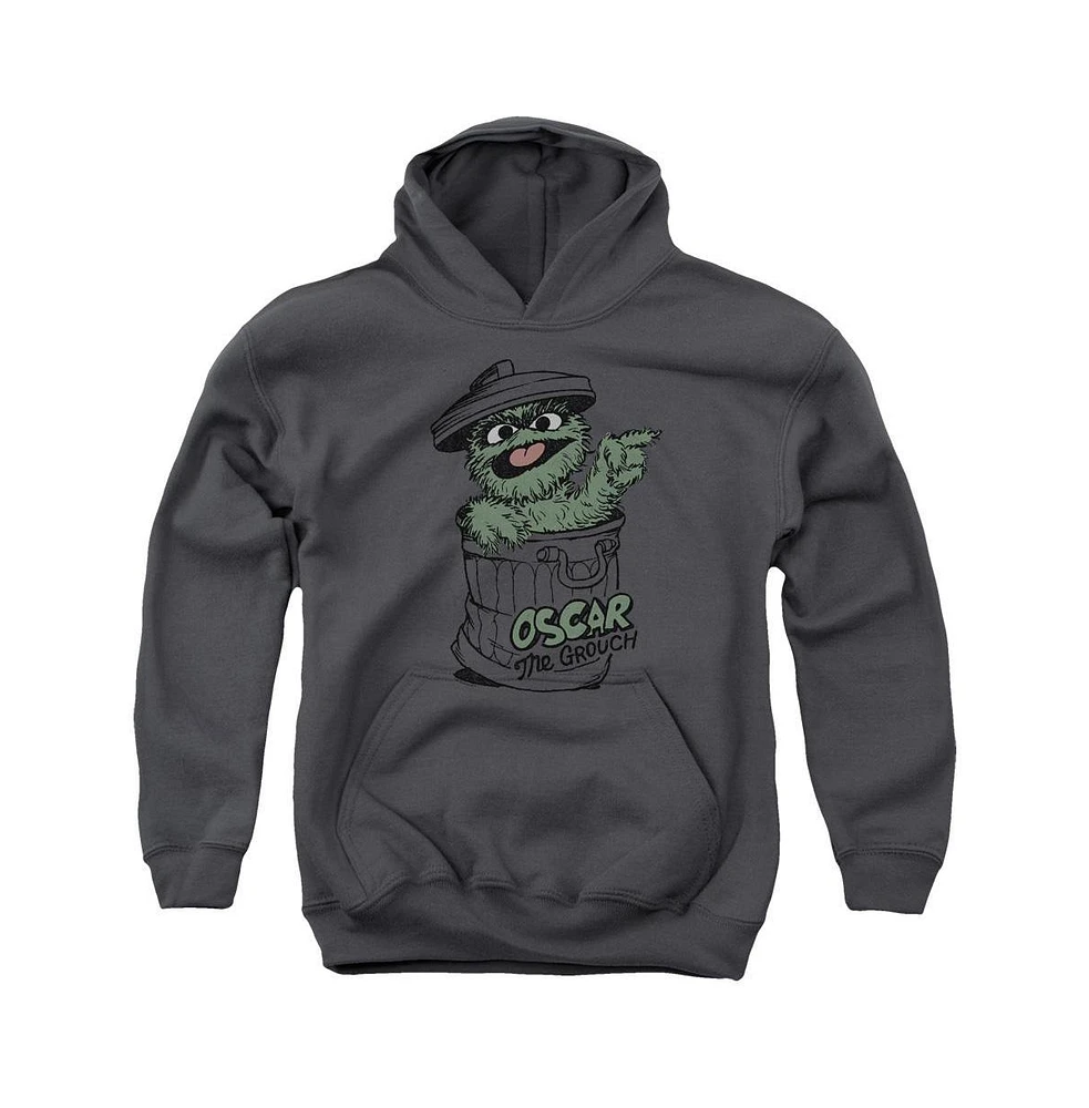 Sesame Street Youth Early Grouch Pull Over Hoodie