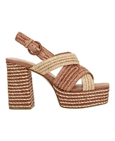 Marc Fisher Ltd Women's Caddy Square Toe Dress Sandals