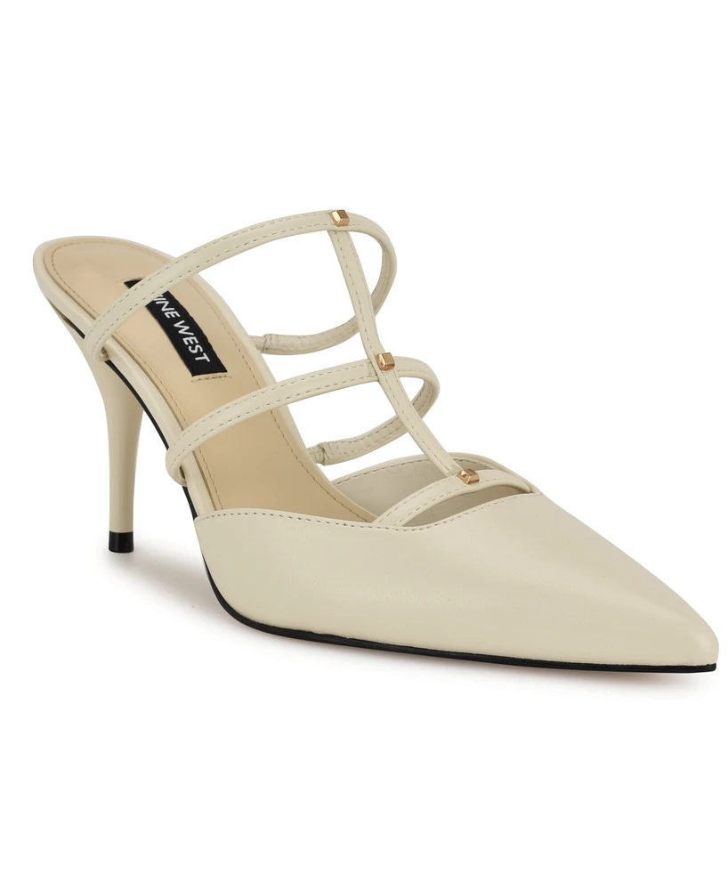 Nine West Women's Tianala Caged Slip-On Stiletto Pumps