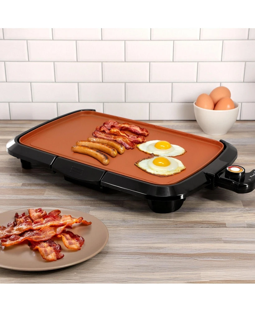 Megachef 16.02 Inch Electric Grill with Copper Coating