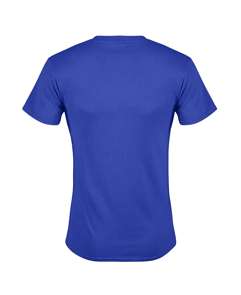 Superman Men's Action Shield Adult Heather Tee / T-Shirt
