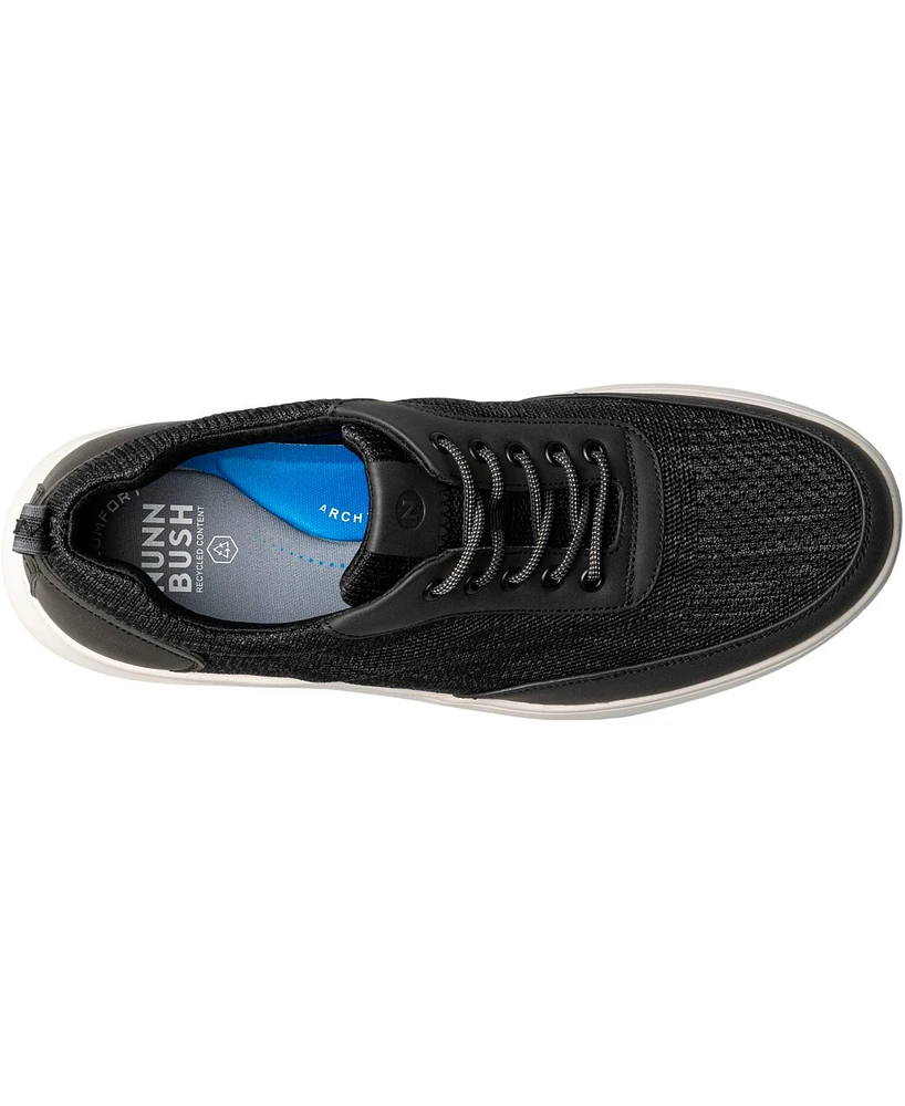 Nunn Bush Men's Ponte Knit Moc Toe Sneaker