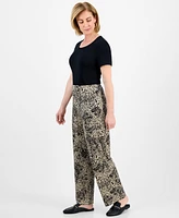 Jm Collection Petite Knit Pants, Exclusively at Macy's
